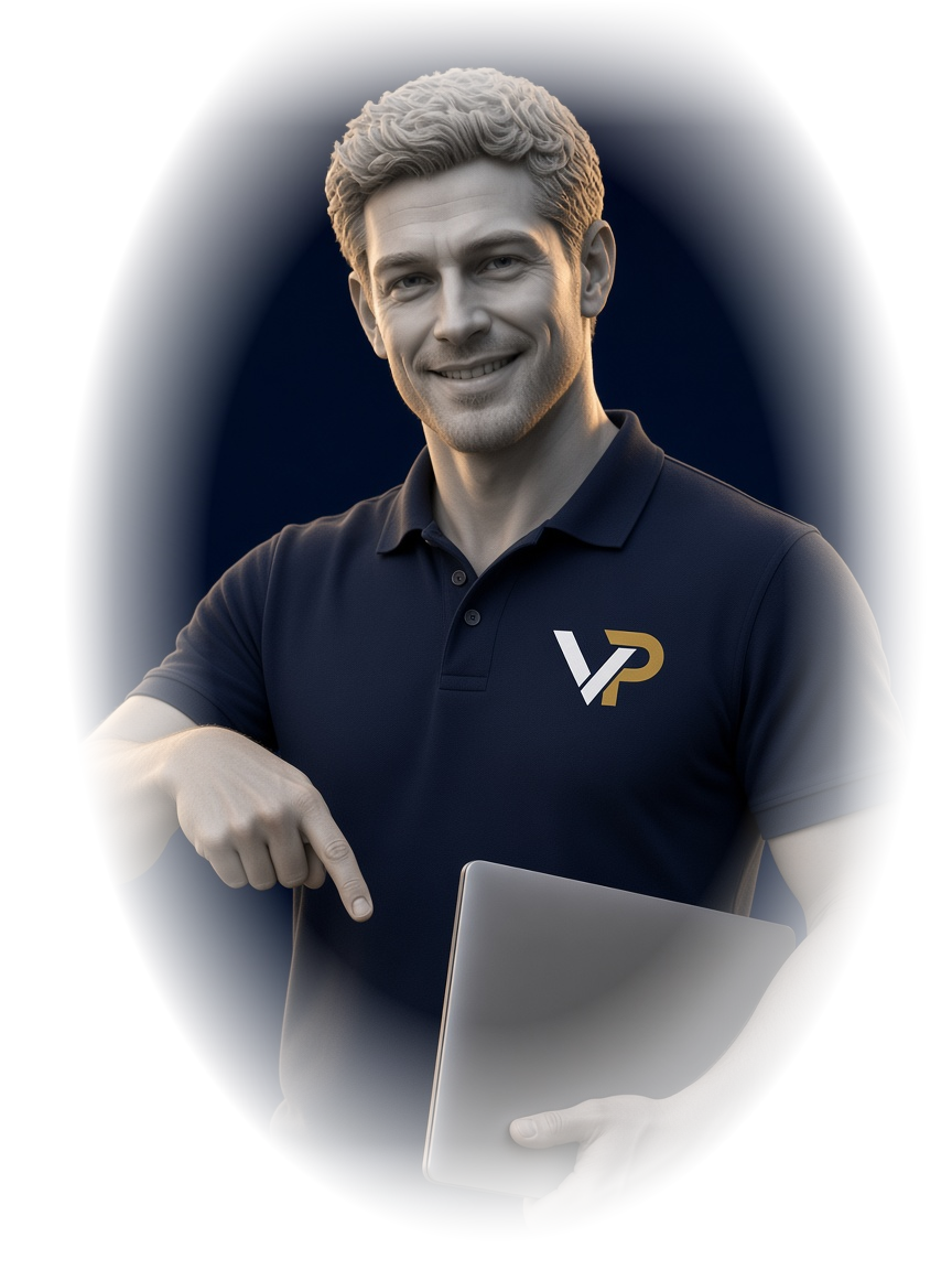 Especialista Virtus apresentando a próxima etapa do projeto.
